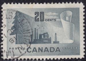 Canada 316 Pulp & Paper Industry 1952