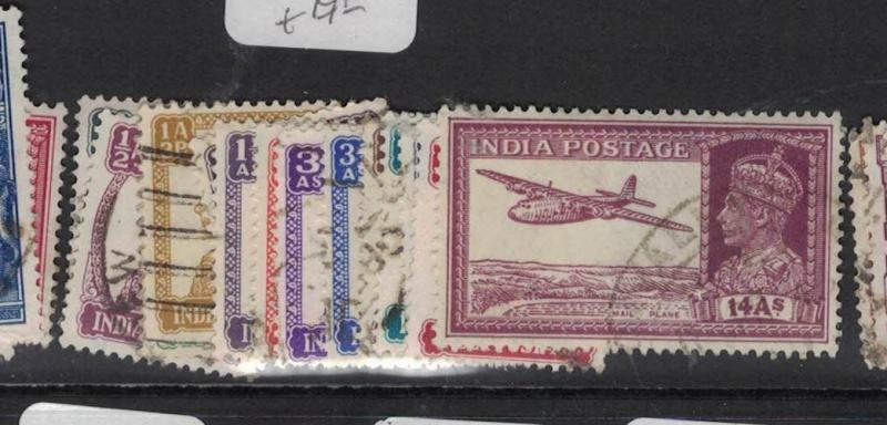 India SG 268-77 VFU (8dus)