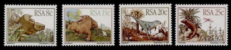 South Africa 606-9a MNH Dinosaurs