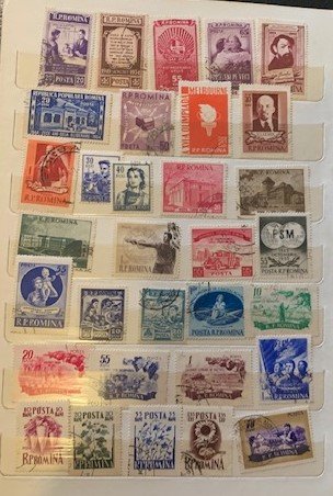 STAMP STATION PERTH Romania Collection (1 ) in Album 575+ stamps Mint/Hinged