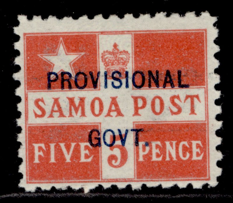 SAMOA QV SG94a, 5d red, M MINT.