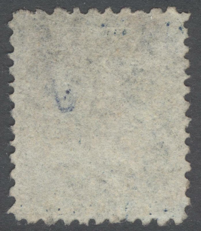 St Vincent 1866 4d Blue No Wmk PERF 11-12.5 SG 6 Scott 6 VFU Cat £110($142)