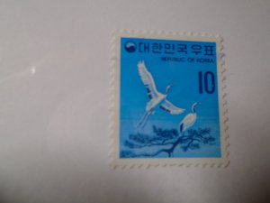 Korea  Republic  #  643  MNH    Birds