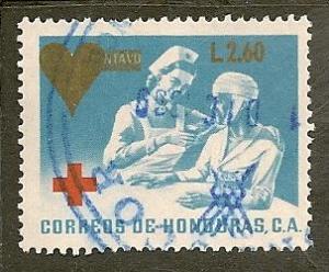 Honduras   Scott  387    Surcharge   Used