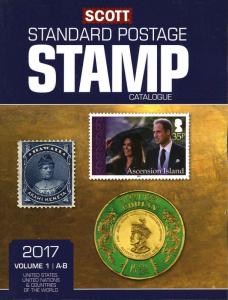 2017 SCOTT STANDARD POSTAGE STAMP CATALOGUE VOLUME 1 (US, UN, A,B)