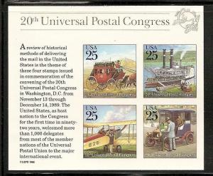 USA SC # 2438 MNH Souvenir Sheet 