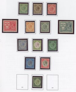 British Honduras #89/103 Unused Single (Complete Set)