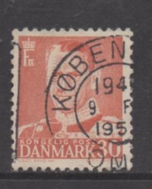 Denmark Scott# 335 used single