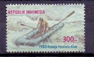 Indonesia 1980 MNH adventure sports stamp from sheet