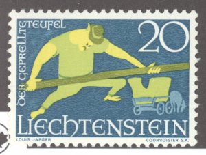 Liechtenstein, Sc #458, MNH