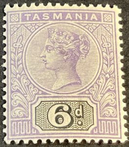 TASMANIA # 79-MINT NEVER/HINGED--SINGLE--1892-99