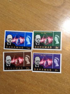 Bahamas  # 224-27  MNH