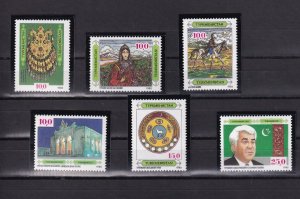 SA01 Turkmenistan 1992 History and Culture of Turkmenistan Stamps