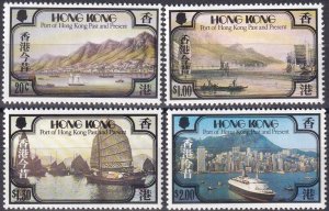 Hong Kong #380-83  MNH CV $6.60  (V4538)