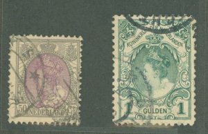 Netherlands #82-83 Used Multiple