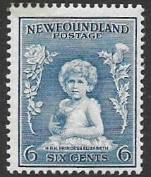 Newfounland 192    1932   6 cents  fine unused