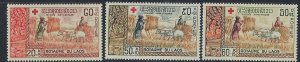 Laos B9-11 MNH 1967 Red Cross