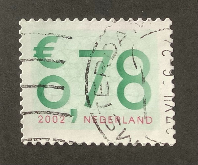 Netherlands 2002 Scott 1135 used - 0.78€, Numeral , standard letter