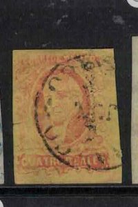 Mexico SC 4c No Overprint VFU (1gjo) 