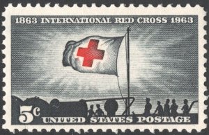 SC#1239 5¢ International Red Cross Issue (1963) MNH