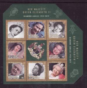 BIOT-Sc#445a-unused NH set-QEII-60th Reign-2012-