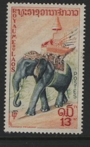 LAOS, 47, HINGED, 1958, Elephants