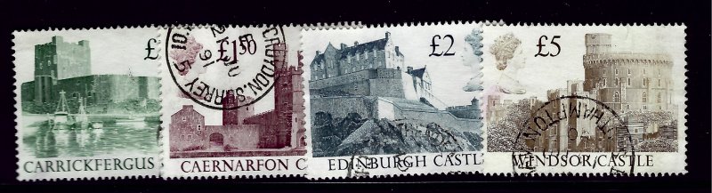 Great Britain SC #1230 - 1233 Used F-VF SCV $11.75...win a Bargain!