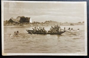 1933 Germany Real Picture Postcard Cover RPPC TO Gottingen Army River Crossing