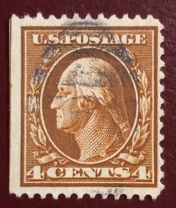 US Scott #334 Used VF 4c Washington