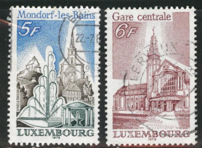 Luxembourg Scott 622-623 Used 1979  set