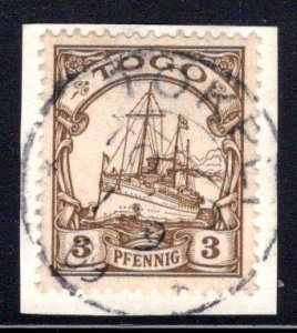 German Togo #7, Tokpli CDS dated 1 Sept 1909, CV €45  E