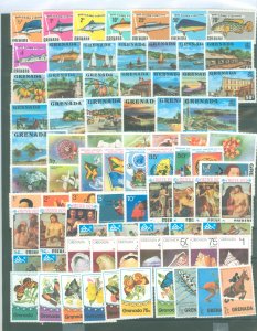 Grenada #583-691  Single (Complete Set)