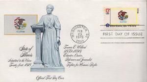 United States, First Day Cover, Flags