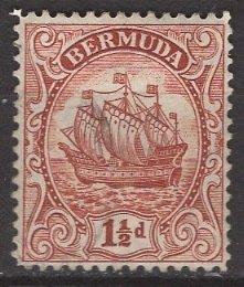 Bermuda; 1934: Sc. # 84: */MH Single Stamp