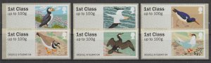 Great Britain SG# FS21 2011 QEII MNH Post & Go 4th Birds Set from Special Pack
