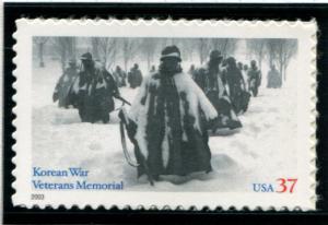 3803 US 37c Korean War Memorial SA, MNH