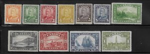 CANADA SCOTT #149-159 1928-29 GEORGE PICTORIAL -MINT NEVER/LIGHT  HINGED