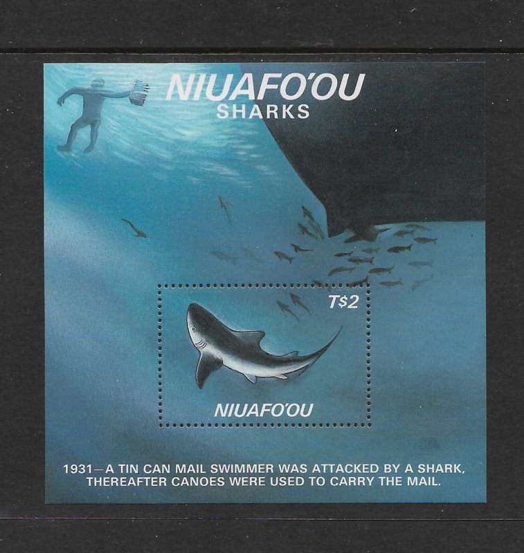 SHARKS  - NIUAFO'OU #89   MNH