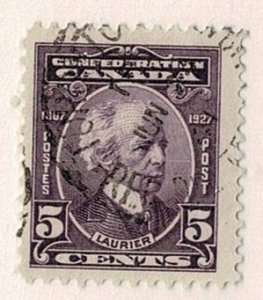 Canada #144 used 5c Laurier