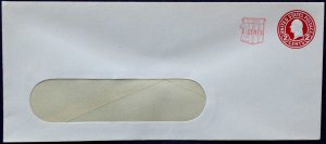 1958 US Sc. #U537b die 9 size 9 window envelope, surcharged mint, very nice