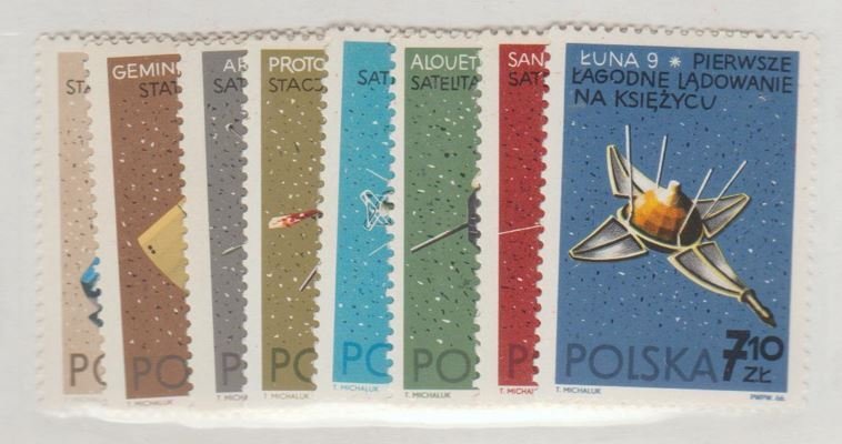 Poland Scott #1466-1473 Stamp - Mint NH Set