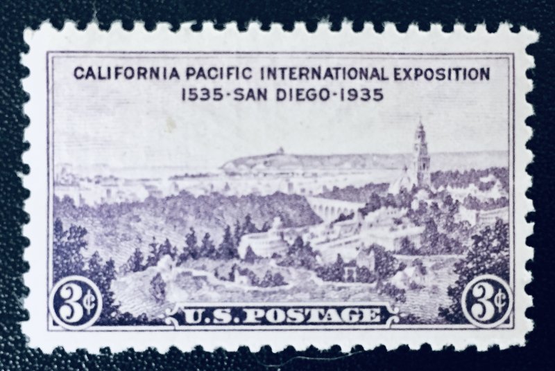 United States #773 3¢ California Pacific International Exposition MNH