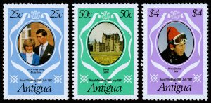 Antigua Scott 623-625 (1981) Mint H VF Complete Set P