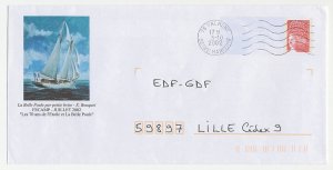 Postal stationery / PAP France 2002 Sailing ship