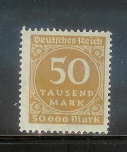 Germany 239 MNH Numerals (A)