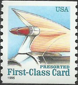 # 2909 MINT NEVER HINGED ( MNH ) AUTO TAIL FIN