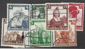 Germany SC#B69-B75 Used F-VF...Worth checking out!