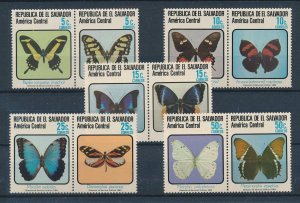 [116224] El Salvador 1983 Insects butterflies moths  MNH