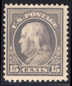 US STAMPS #418 15c MINT OG H LOT #80181-5