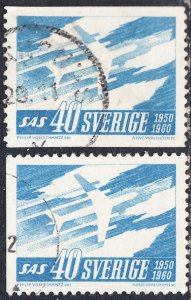 Sweden #567-568 Used Set